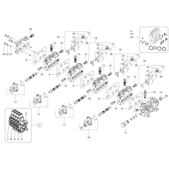 Control Unit for Wacker TH955