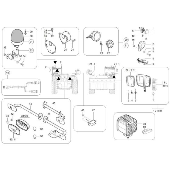 Lighting Assembly for TH955