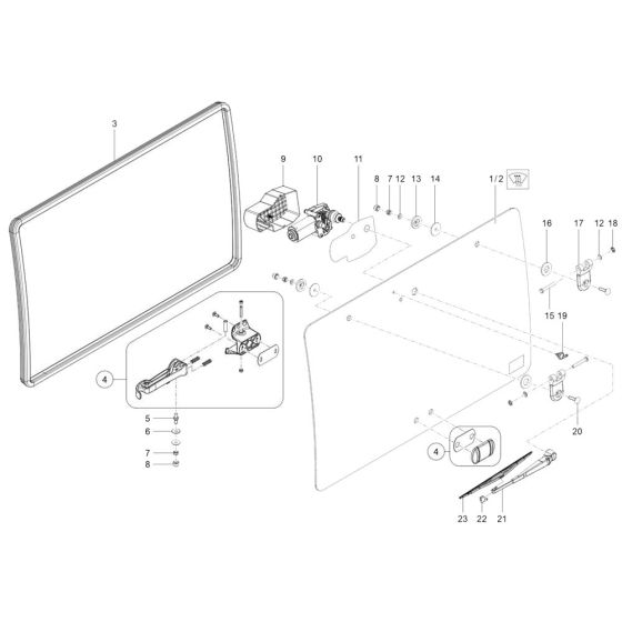 Window Assembly for TH955