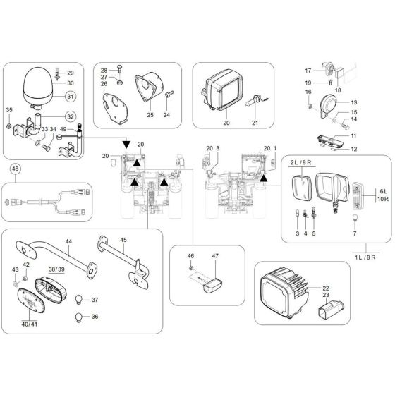 Lighting Assembly for TH955
