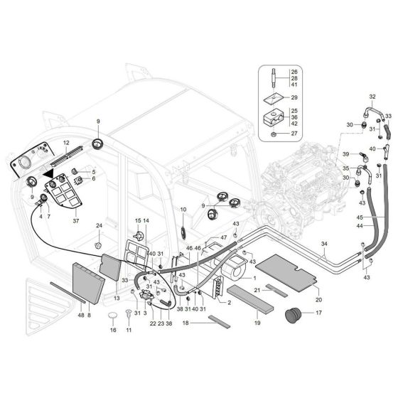 Heating Assembly for TH955