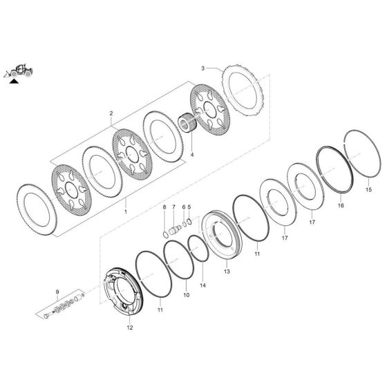 Front Brake Assembly