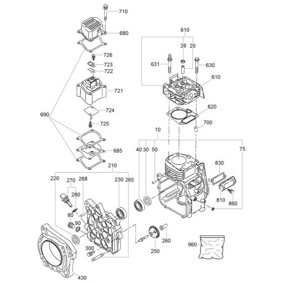 Crankcase Assembly