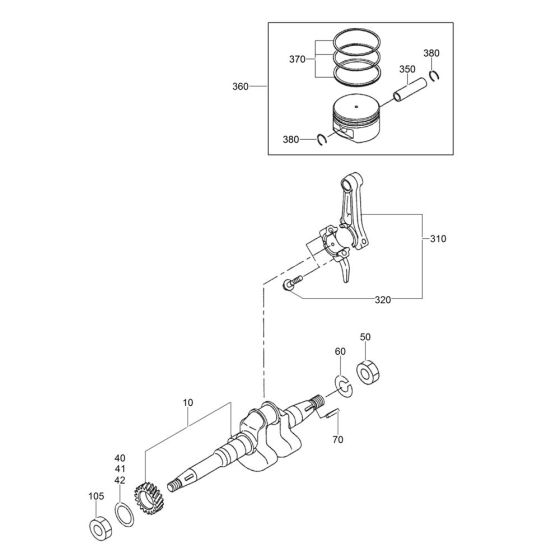 Crankshaft & Piston Assembly