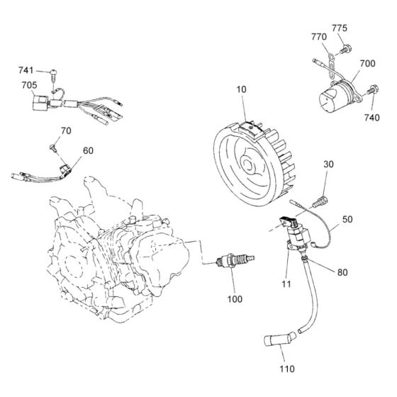 Ignition Assembly for WM 130