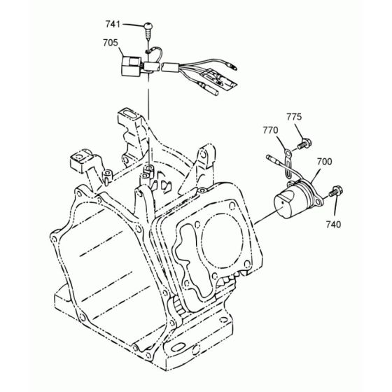 Oil Alert Assembly for WM 270
