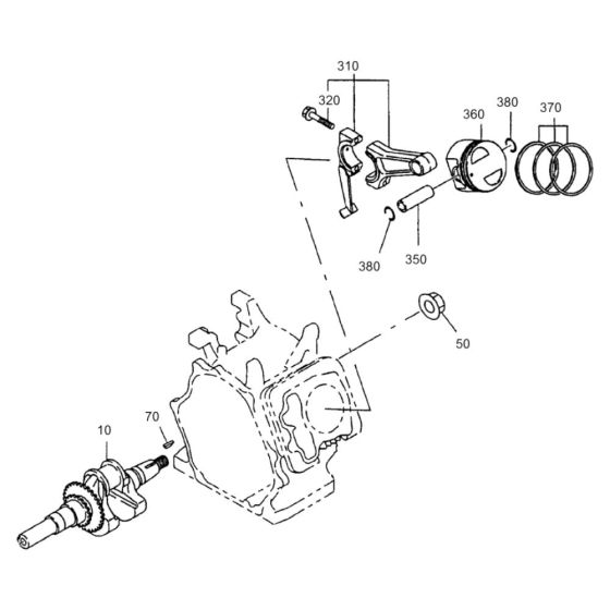 Crankshaft, Piston Assembly