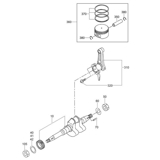 Crankshaft & Piston Assembly