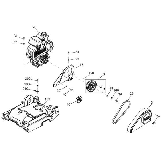 Beltguard, Clutch Assembly