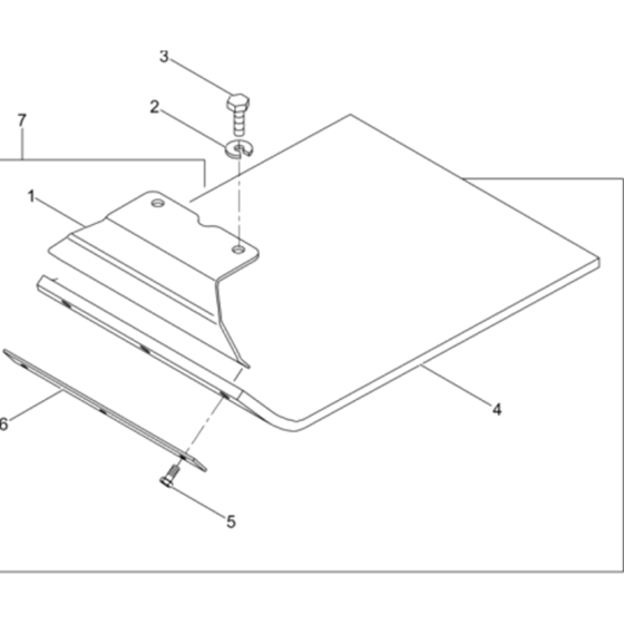 Protective Pad Kit Ass'y for Wacker WP1540 - 5000009327 (Rev.111) Plate Compactors