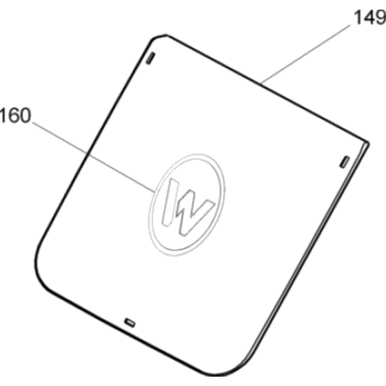 Cover Complete Ass'y for Wacker WP1540 - 5000009327 (Rev.111) Plate Compactors