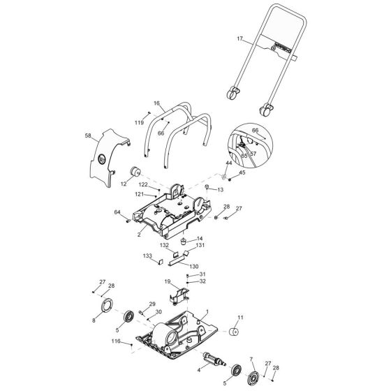 Baseplate & Guide Handle