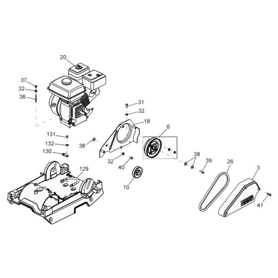 Beltguard, Clutch Assembly