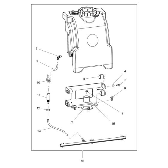 Sprinkler System for WPU1550AW