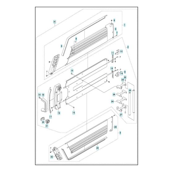 Flush Blade Guard for WS 220