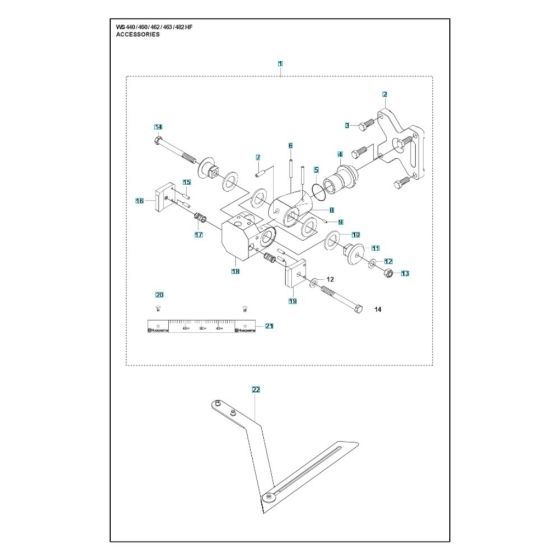 Husqvarna WS 442 HF Accessories