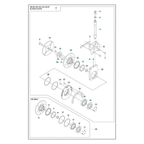 Blade Flange Assembly