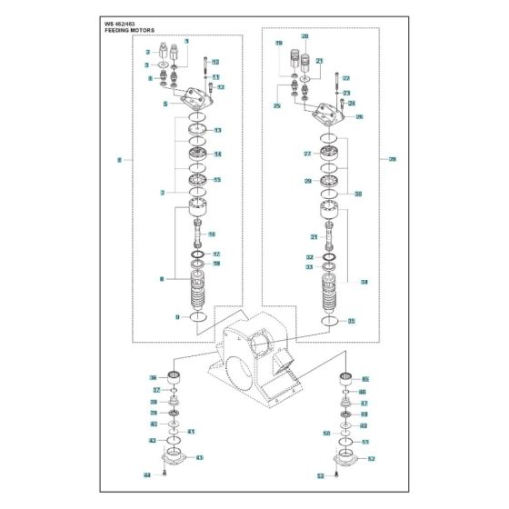 Motor Assembly for WS 462