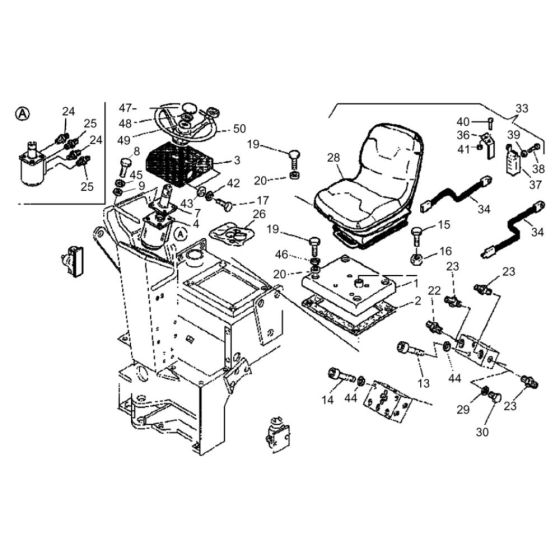 Rear Frame Assembly for RD10