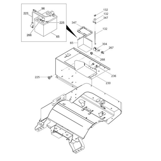 Battery Assembly for RD11 Roller