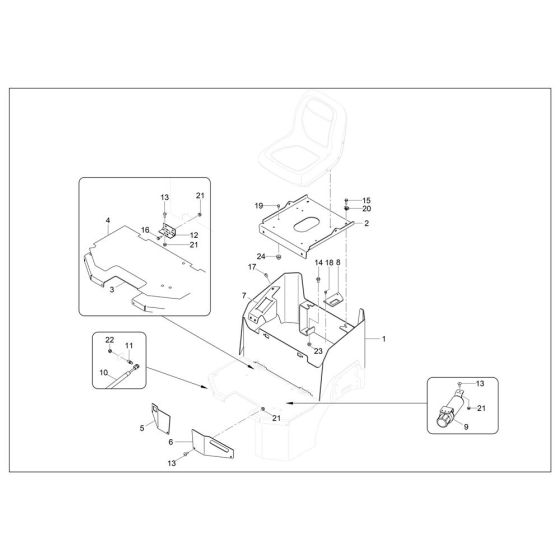 Operator Platform Assembly