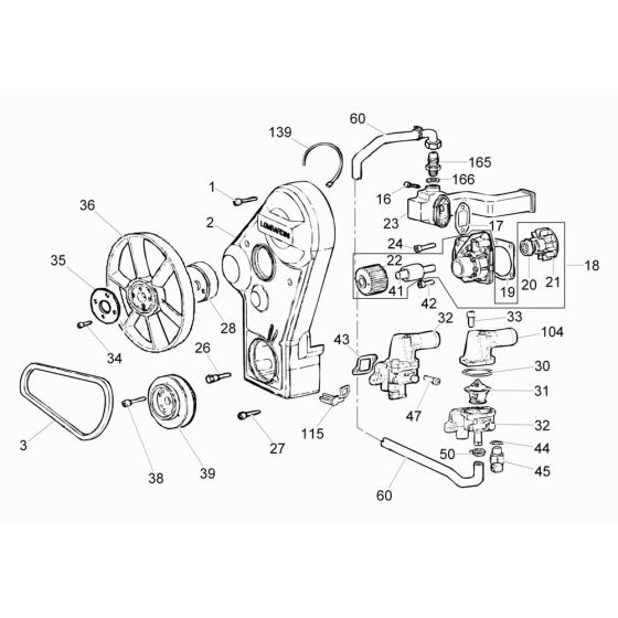 Cooling Assembly for RD16 Roller