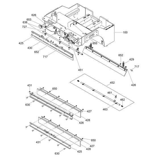Front Scraper Assembly
