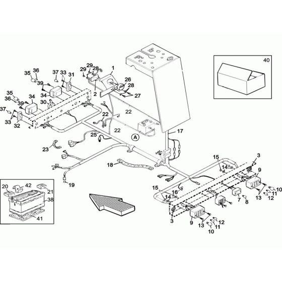 Light Assembly for RD25 Roller