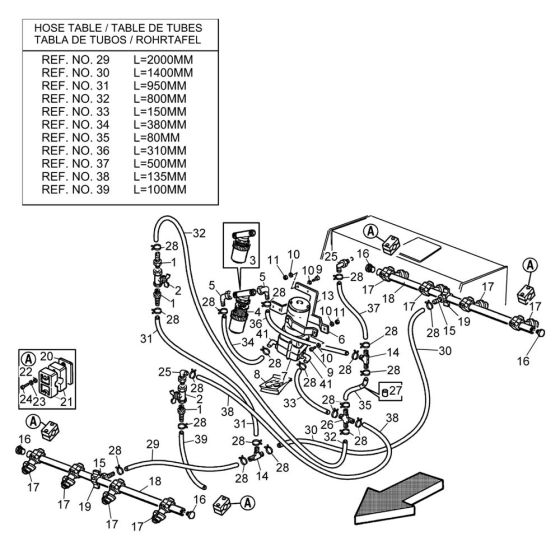 Sprinkling System for RD25 Roller