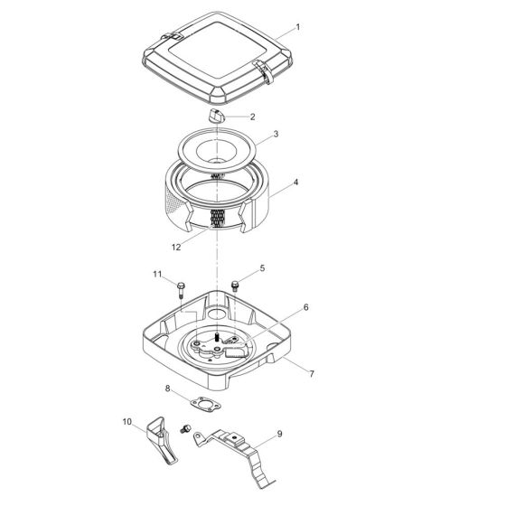 Air Cleaner Assembly for Wacker