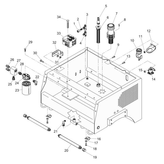 Front Frame Assembly RD880V