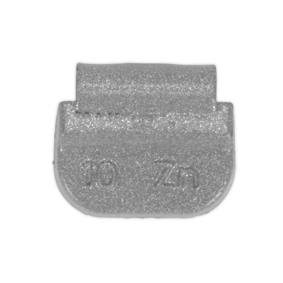 Wheel Weight 10g Hammer-On Zinc for Steel Wheels Pack of 100