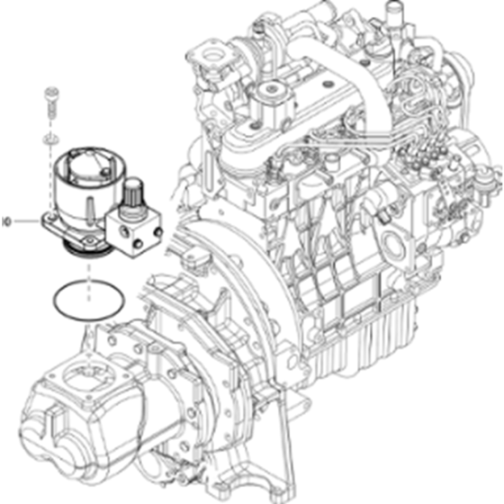 Regulating Valve Pressure Assembly for Atlas Copco XAHS 38 Kd Compressors (from s/n APP439651 onwards)