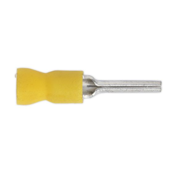 Easy-Entry Pin Terminal 14 x Dia.2.9mm Yellow Pack of 100 Sealey Part No. YT23