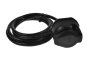 13 Pin Trailer Socket Assembly, 8 Core Cable, 2m Pre-Wired