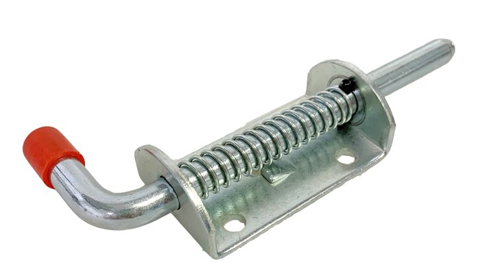 Spring Bolt Latch 150mm x 10mm, Zinc Plated