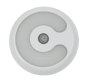 Round Interior LED Lamp 10-30V 7W Warm White With Switch & 2m Cable