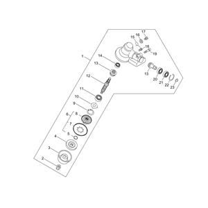 Gear Case for ECHO RM-410ES