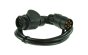 Trailer Lighting Conversion Lead 2m - 7-Pin Plug to 8-Pin (13-Pin Type)