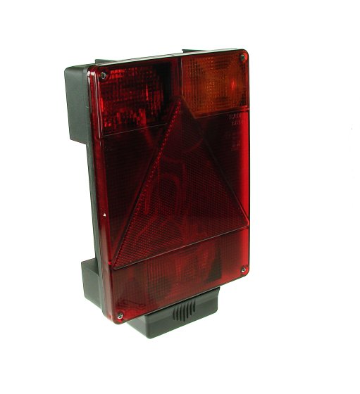 Rear Combination Lamp Right Hand 5+4 Pin Radex 6800 12V