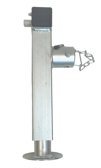 60mm Rotating Trailer Support Leg, 415-655mm, 1300kg, No Handle