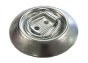 Round Surface-Mount Lashing Ring, Zinc Plated, 250kg, 3 x 6.5mm Fixings