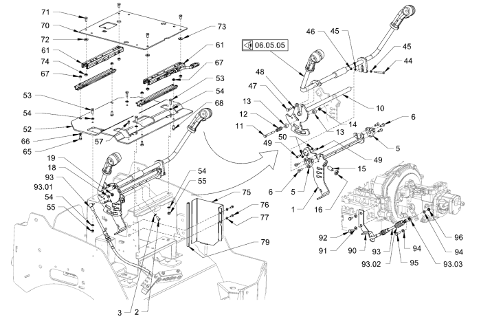 Drive Shifting for Hamm Rollers