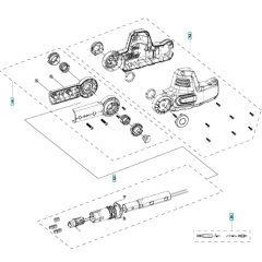 Head Assembly for Husqvarna 120iTK4-H