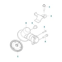 Bevel Gear Assembly for 122R