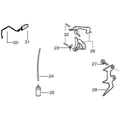 Fuel System for Husqvarna 141