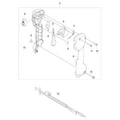 Throttle Assembly for Husqvarna