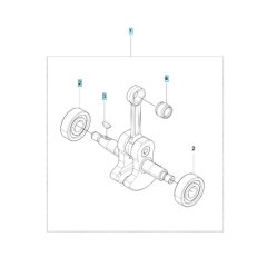 Crankshaft Assembly for 143RS