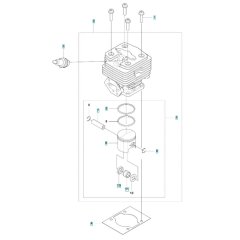 Cylinder Assembly for Husqvarna