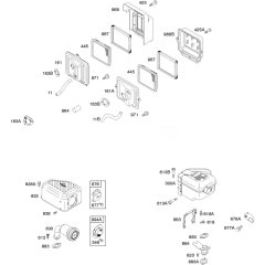 Air Filter & Exhaust Assembly
